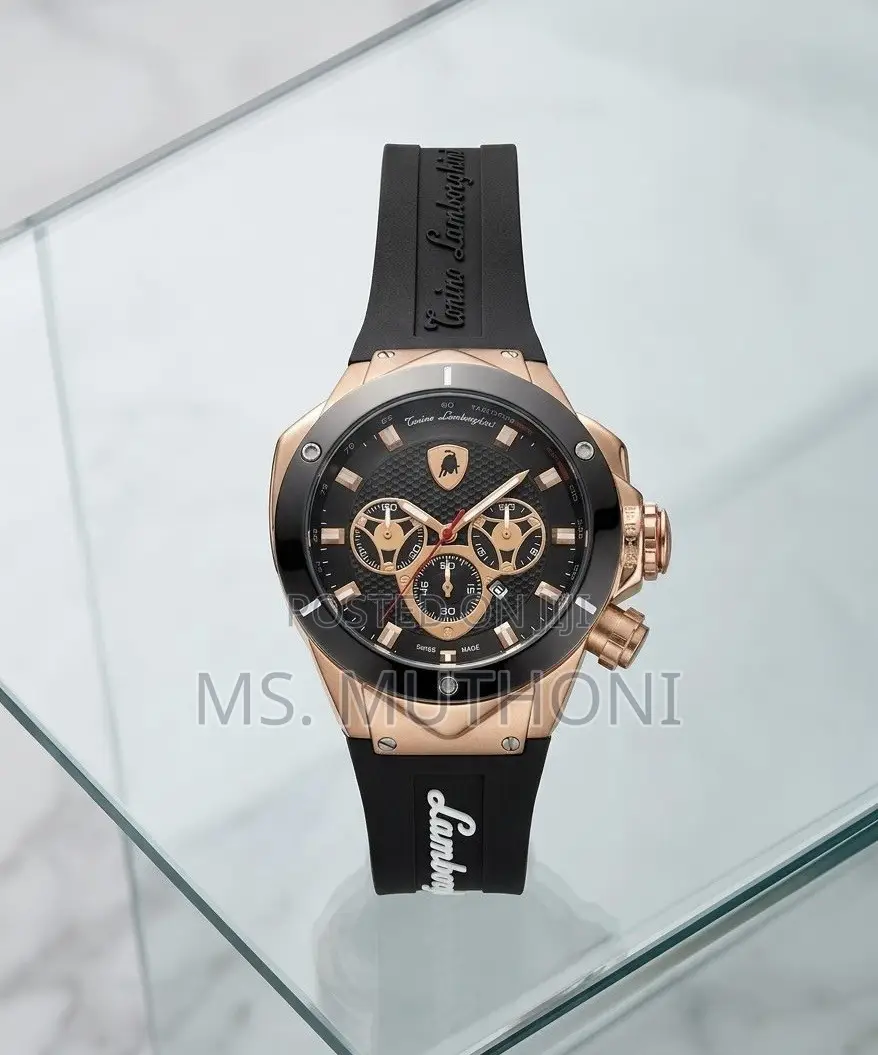 Tonino Lamborghini Spyder-Style Chronograph Wristwatch