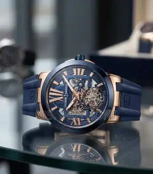 The Ulysse Nardin Blast Tourbillon Blue Gold