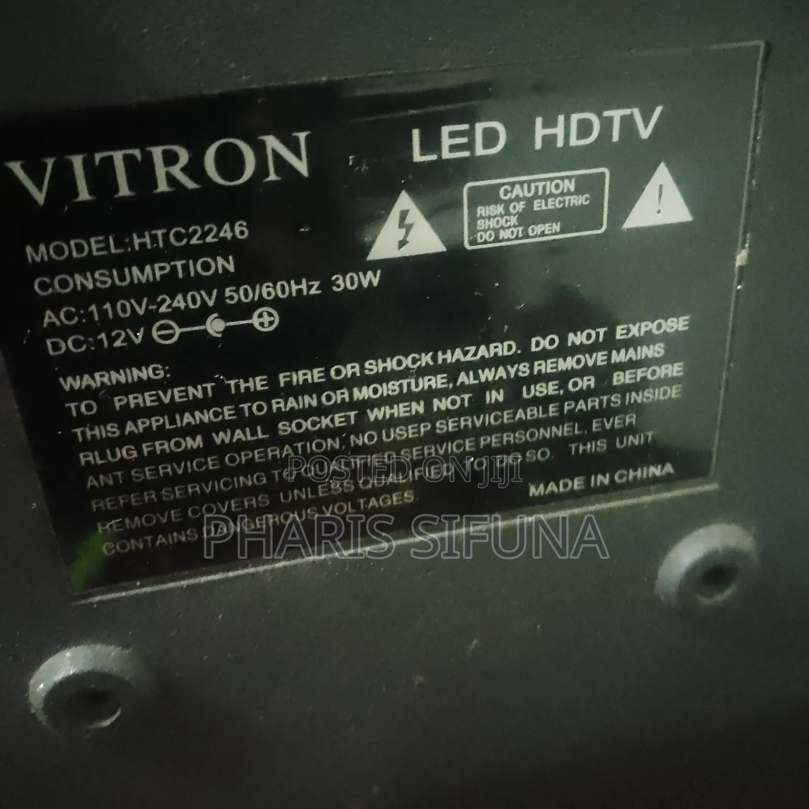 Vitron 22 Inch LED TV HTC2246