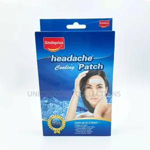3pc Headache Cooling Gel Patches