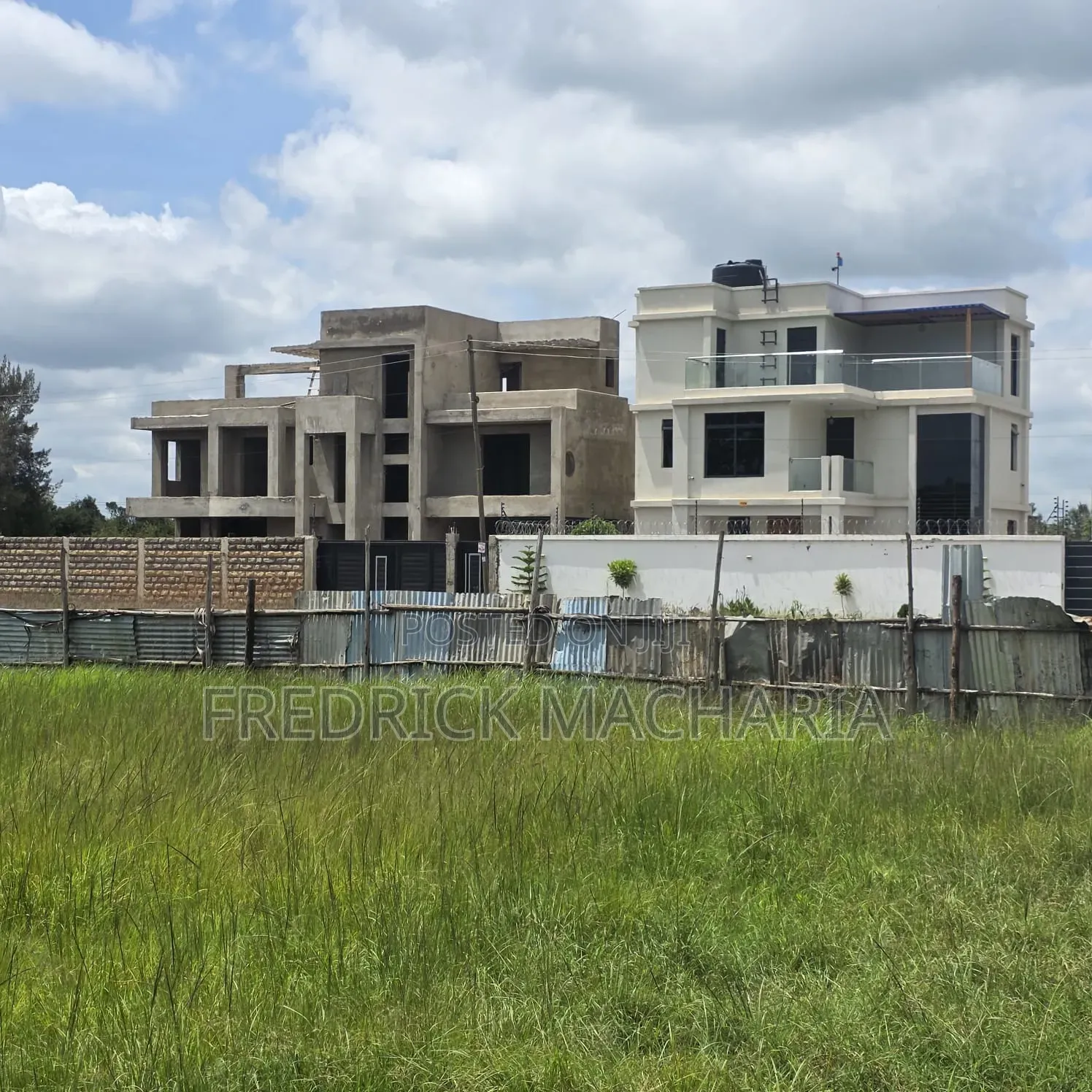 2 Adjacent Residential Plot for Sale at Karuguru.