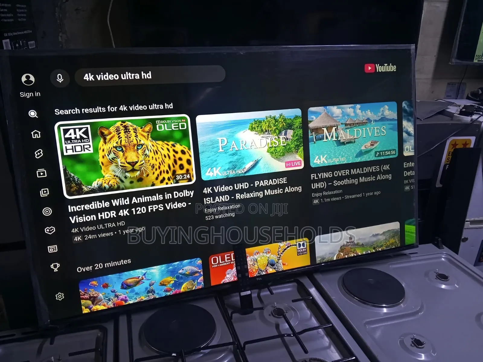 TCL 55" Google TV Model:55V6C