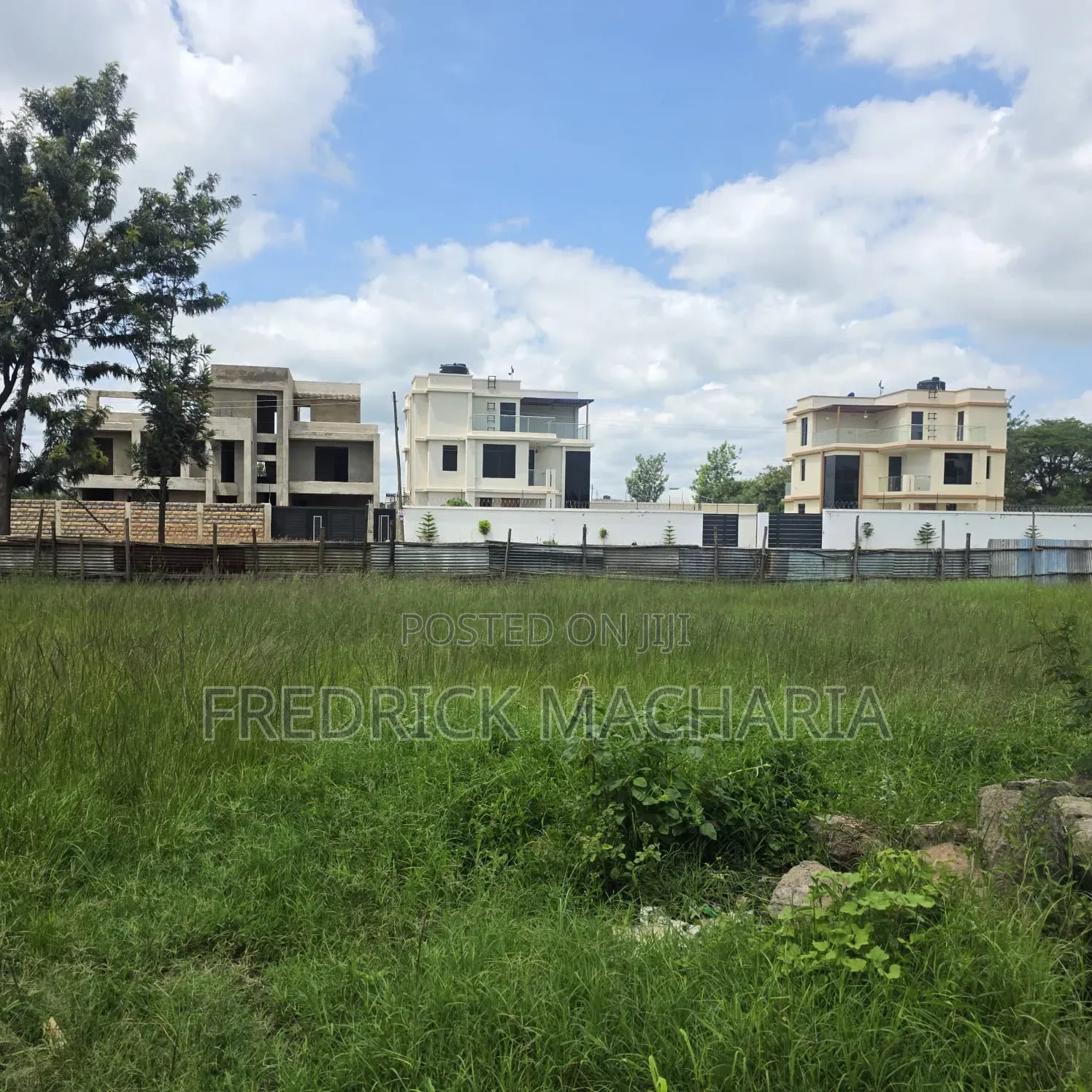 2 Adjacent Residential Plot for Sale at Karuguru.