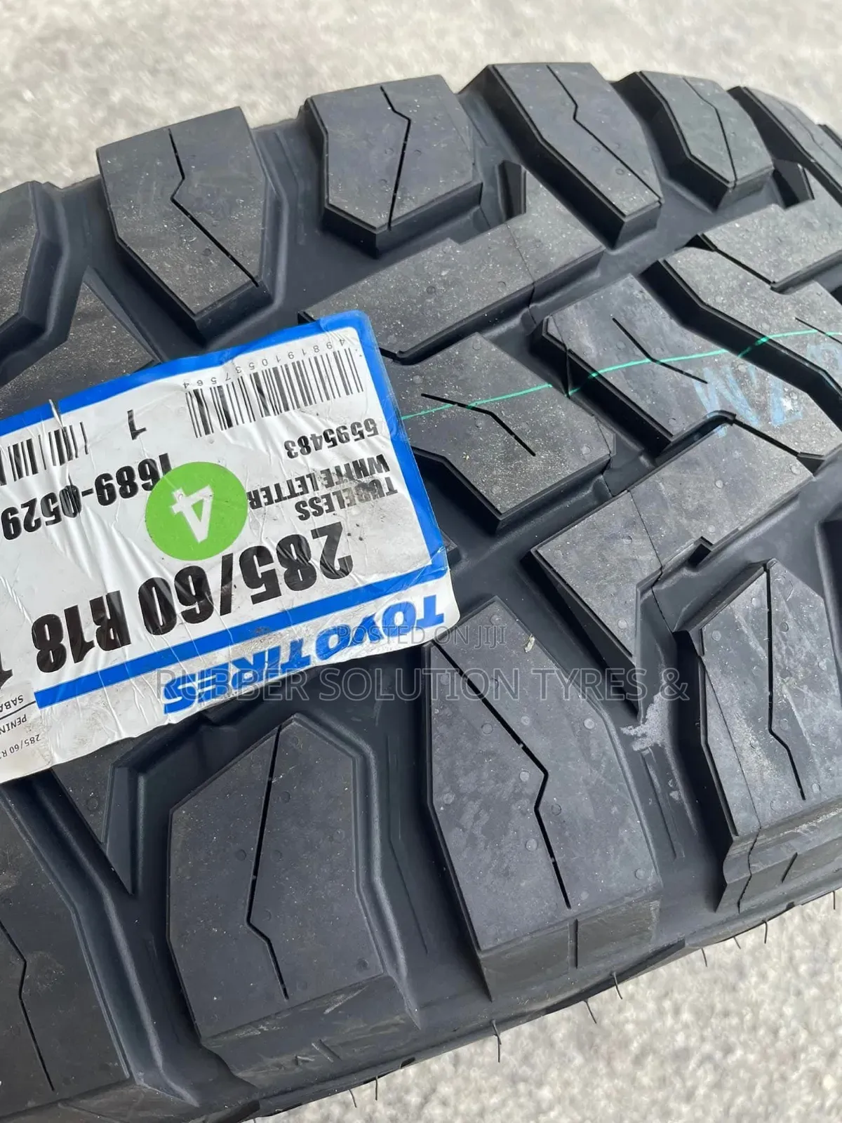 285 /60 R18 Toyo Tyres 116 Q 0prt All-Terrain (New Technology )
