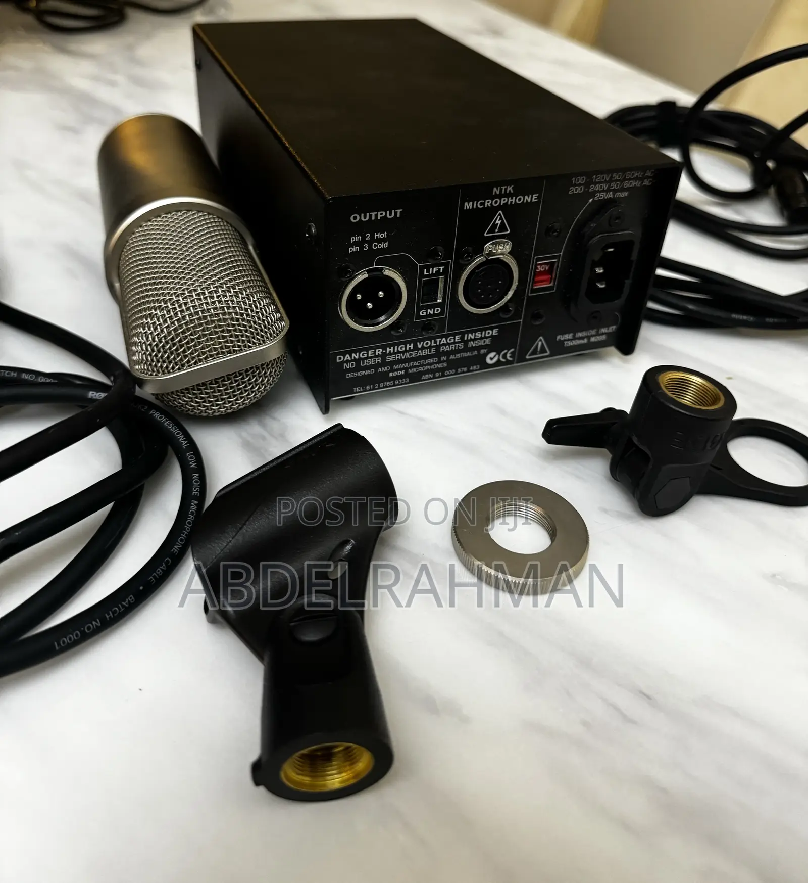 Rode NTK Class-a Valve/Tube Condenser Microphone