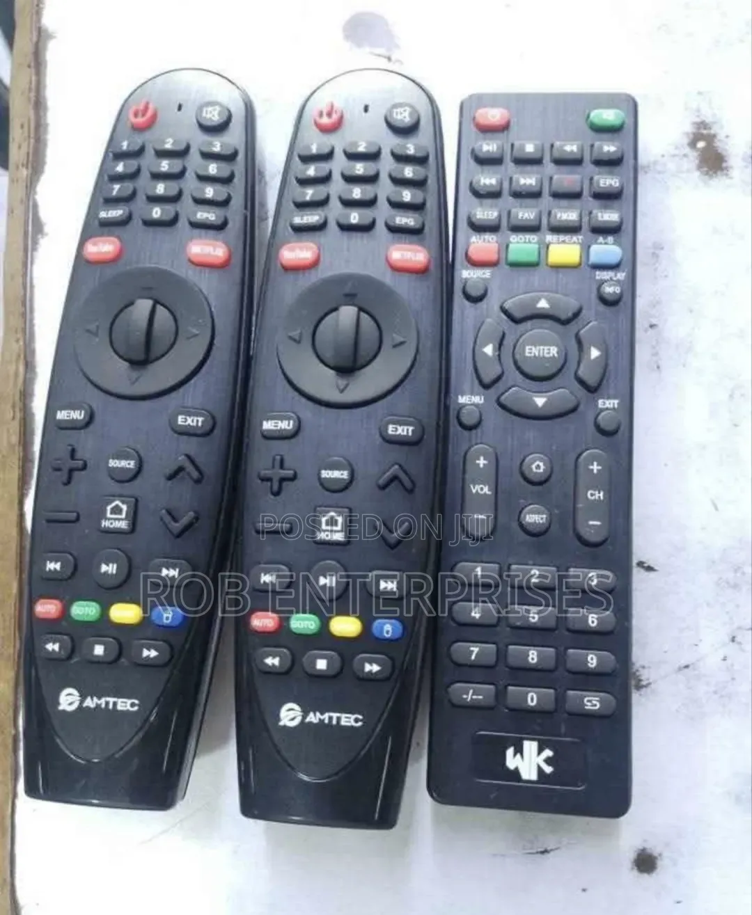 Amtec TV Remotes