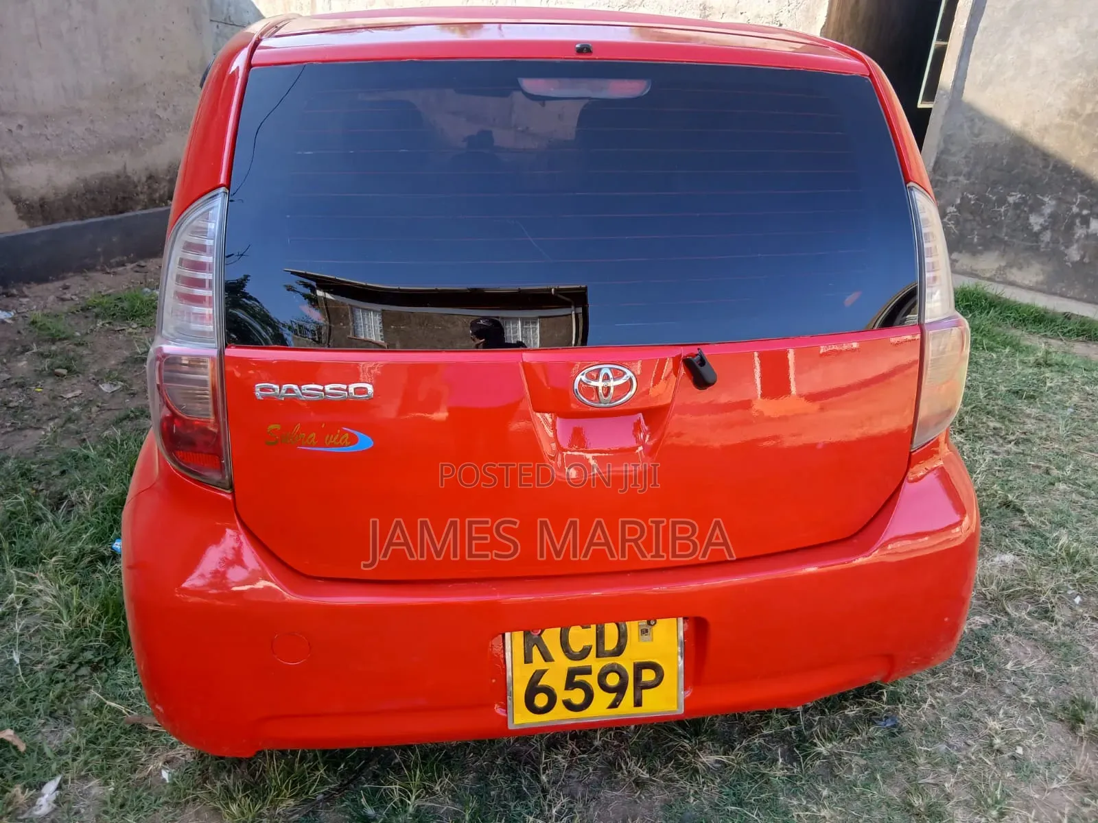 Toyota Passo 2010 Red