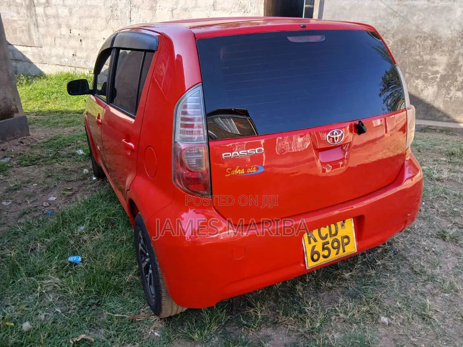 Toyota Passo 2010 Red