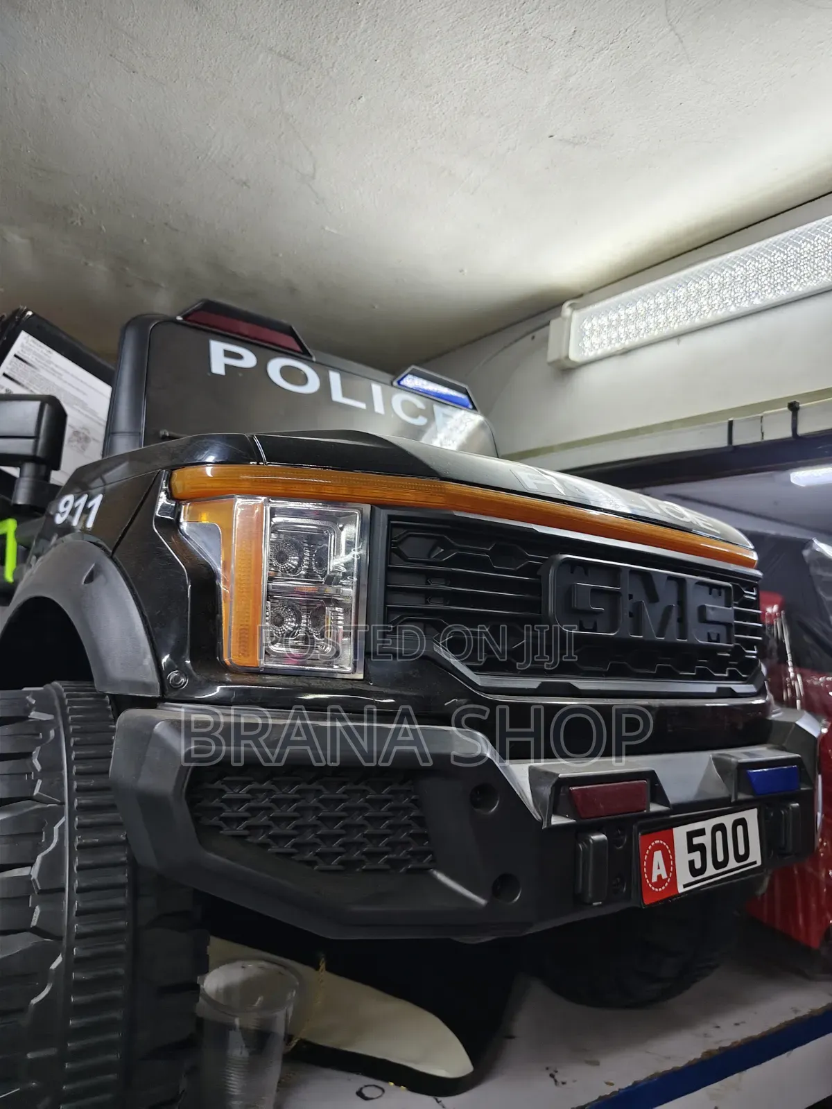 Kids Luxury Police Rechargeable Electric Car