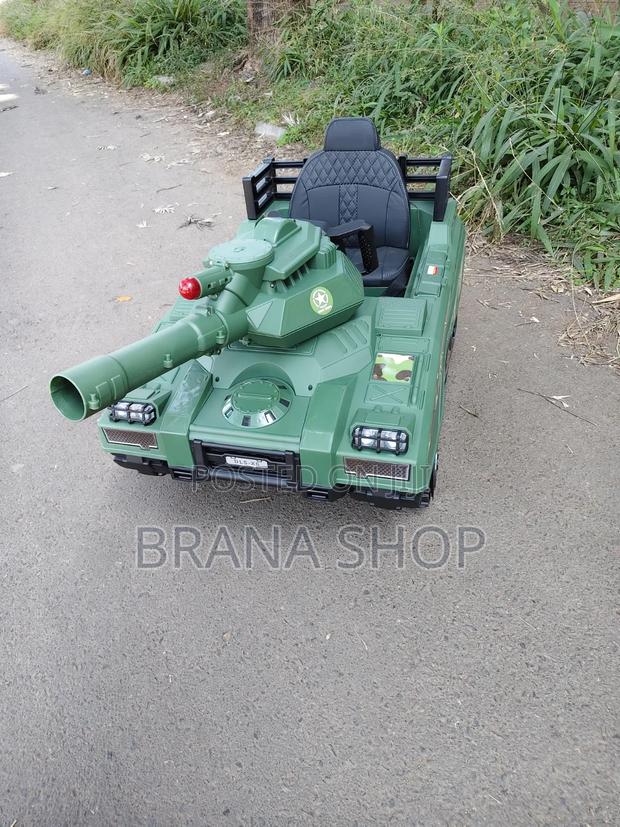 Kids Rechargeable Electric Tanker With Soft Bullets. - main view