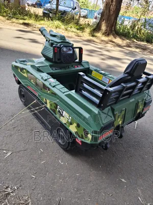 Kids Rechargeable Electric Tanker With Soft Bullets.