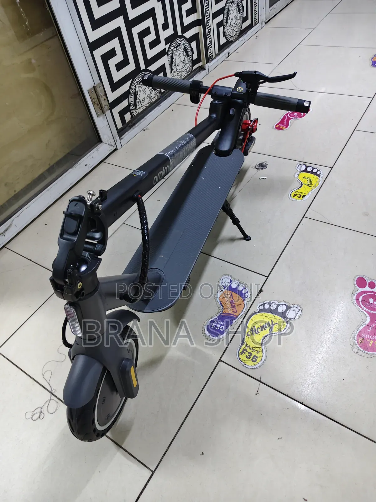 Electric Scooter With Turning Signals for Kids