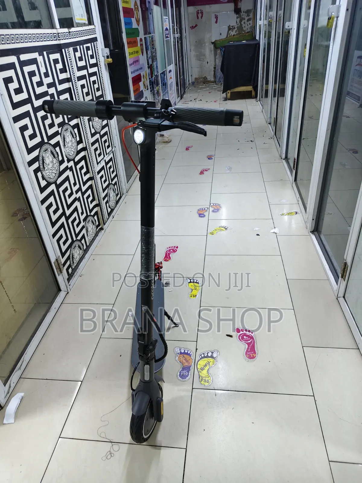 Electric Scooter With Turning Signals for Kids