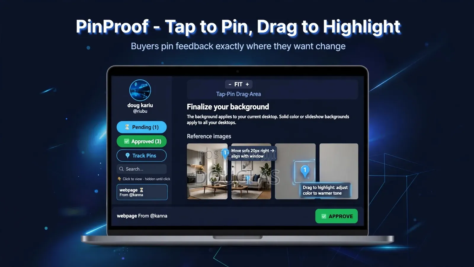 Pinproof App