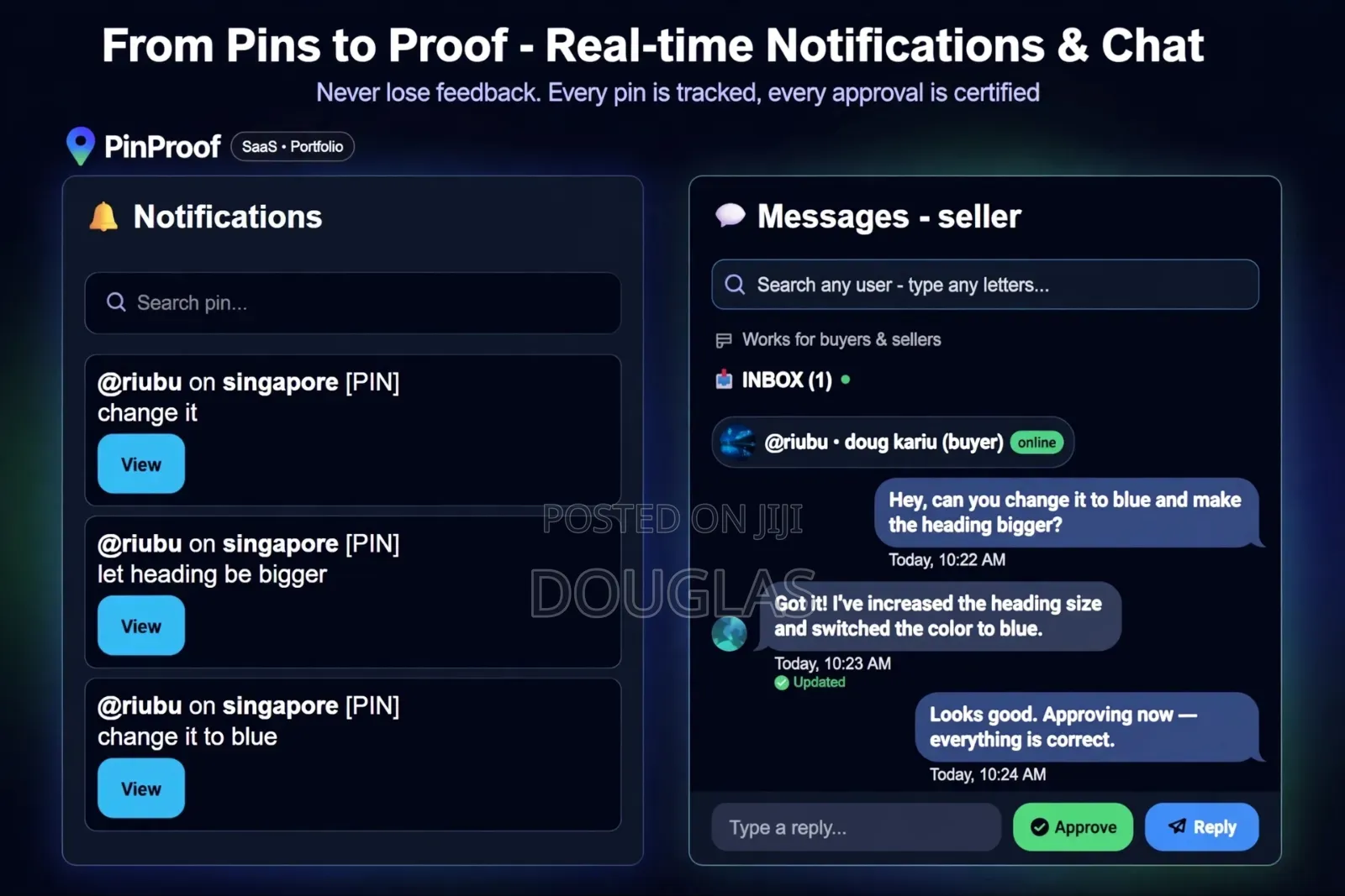 Pinproof App
