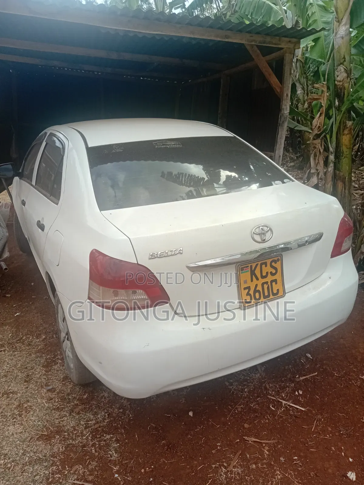 Toyota Belta 2016 White