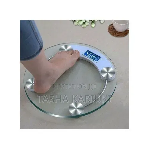 Digital Round Bathroom Weighing Scale Dav