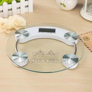 Digital Round Bathroom Weighing Scale Dav