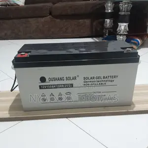 Oushang Solar 12V 150Ah/10hr Sealed GEL Solar Battery