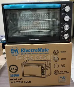 ElectroMate 45L Electric Rotisserie Oven (Model EM-EO02-45L 
Davy