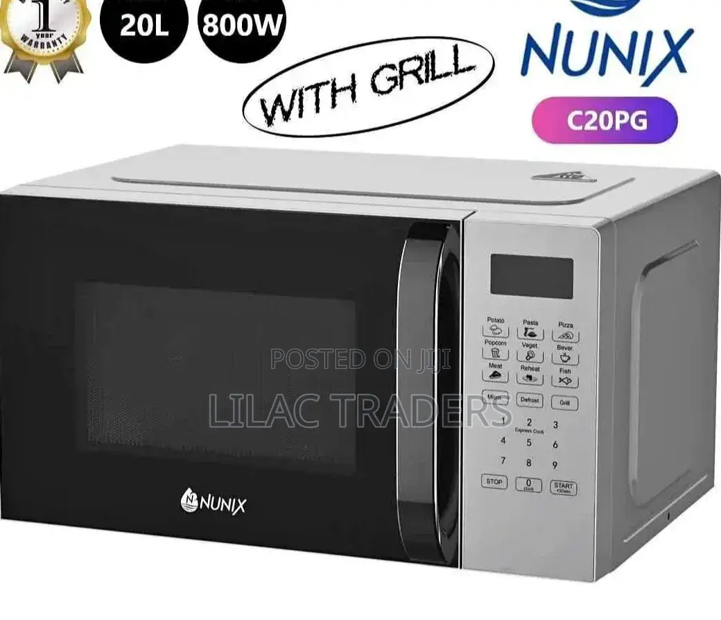 *Nunix C20PG Digital Microwave Oven With Grill* 20 L Davy
