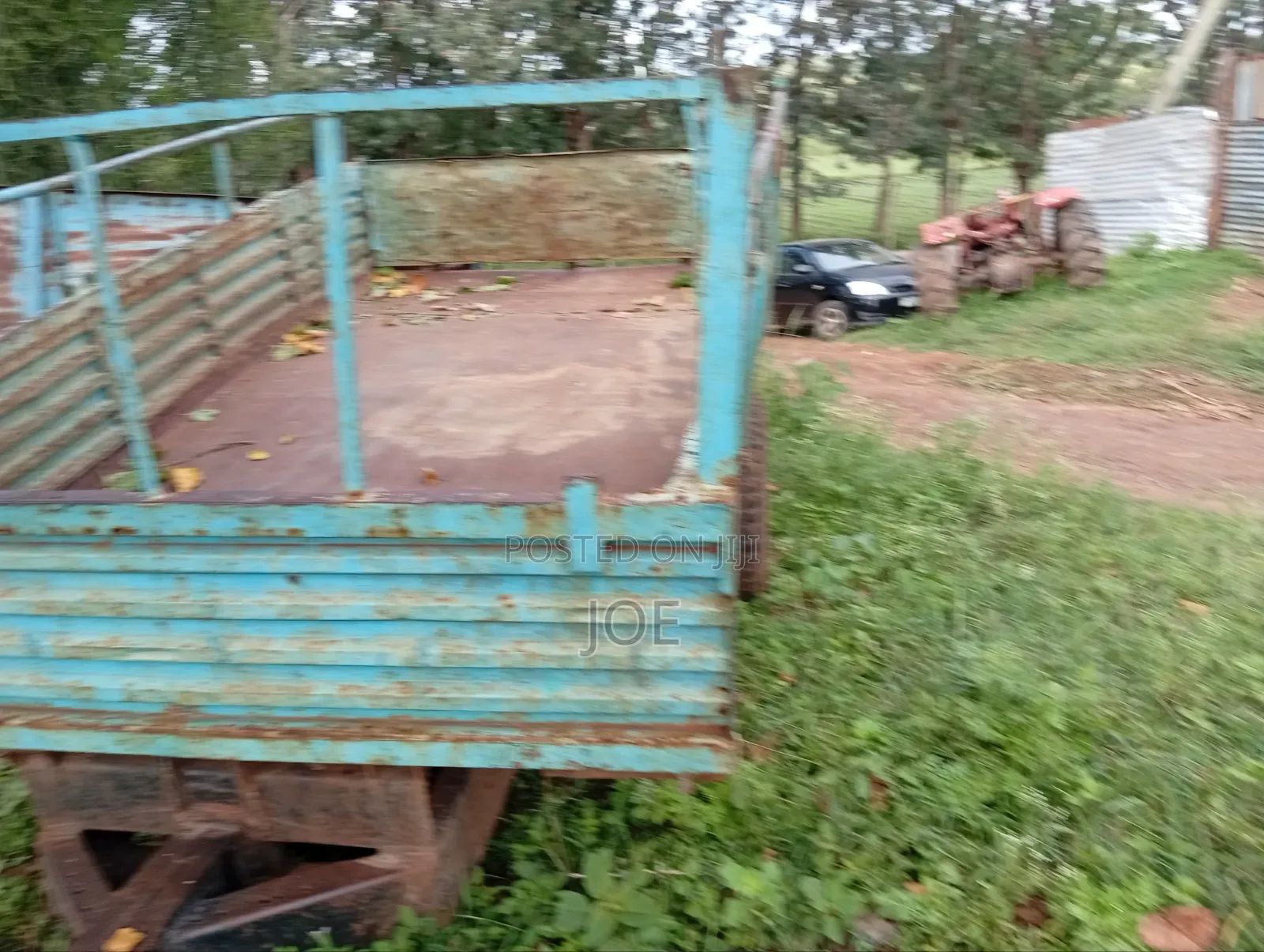 Tractor Trailer Double Wheeled