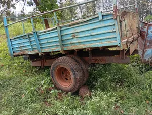 Tractor Trailer Double Wheeled
