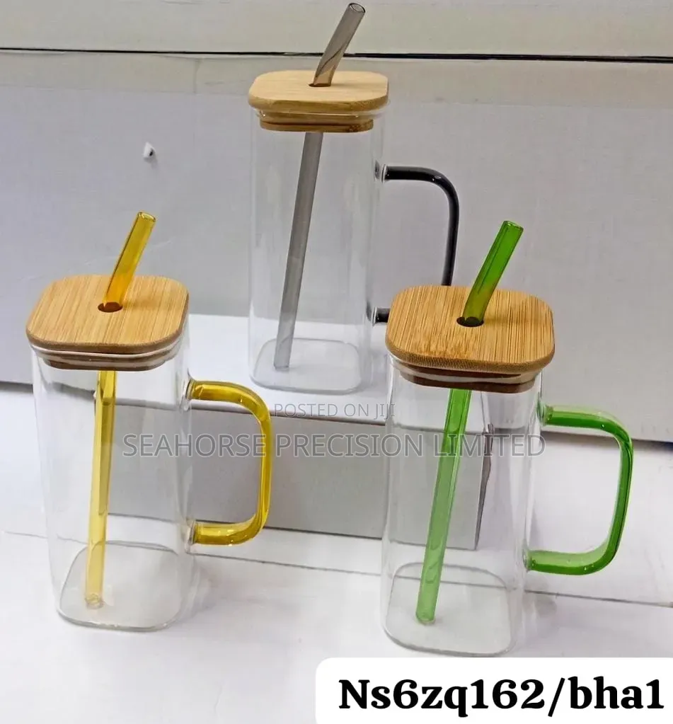  Smoothie Glass Cups – 380ml 