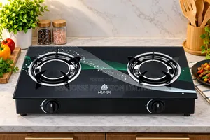 Nunix 2-Burner Infrared Gas Stove