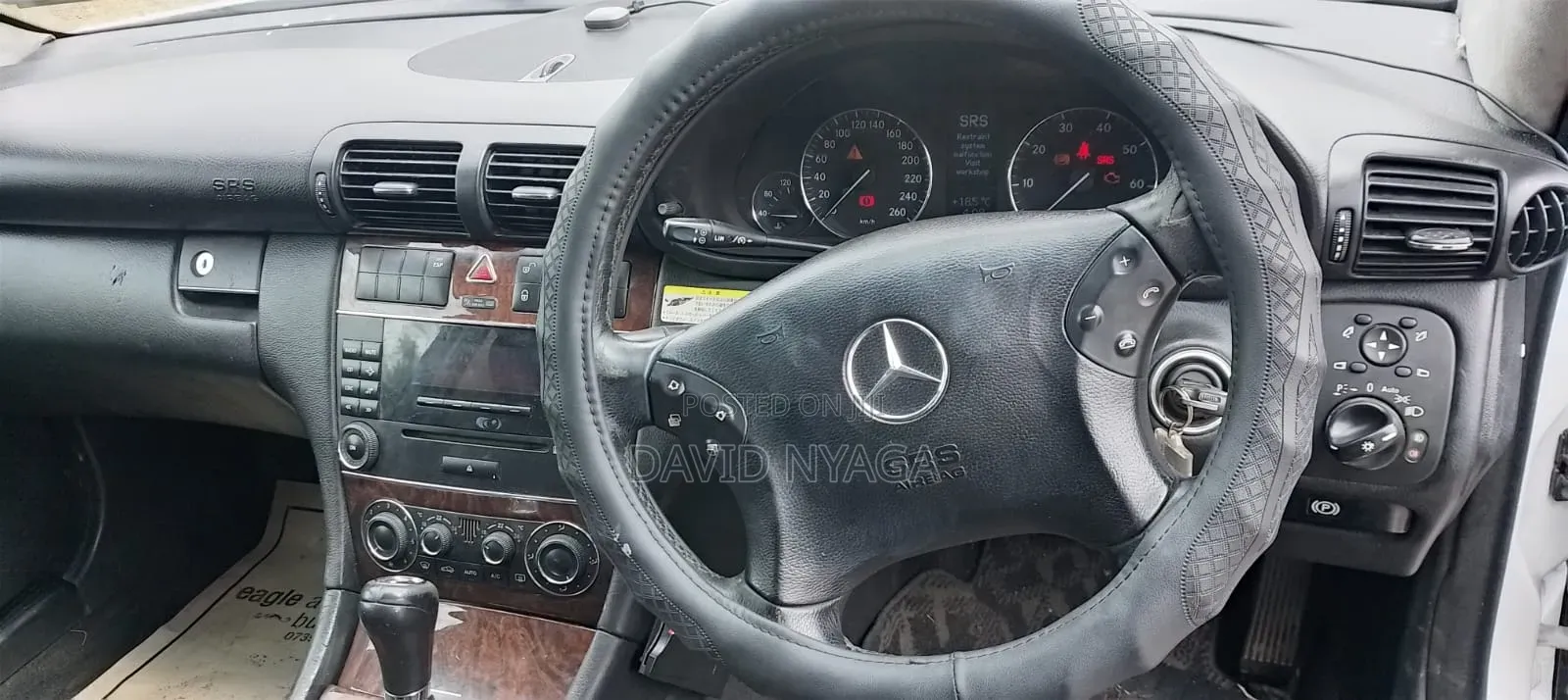 Mercedes-Benz C180 2006 White