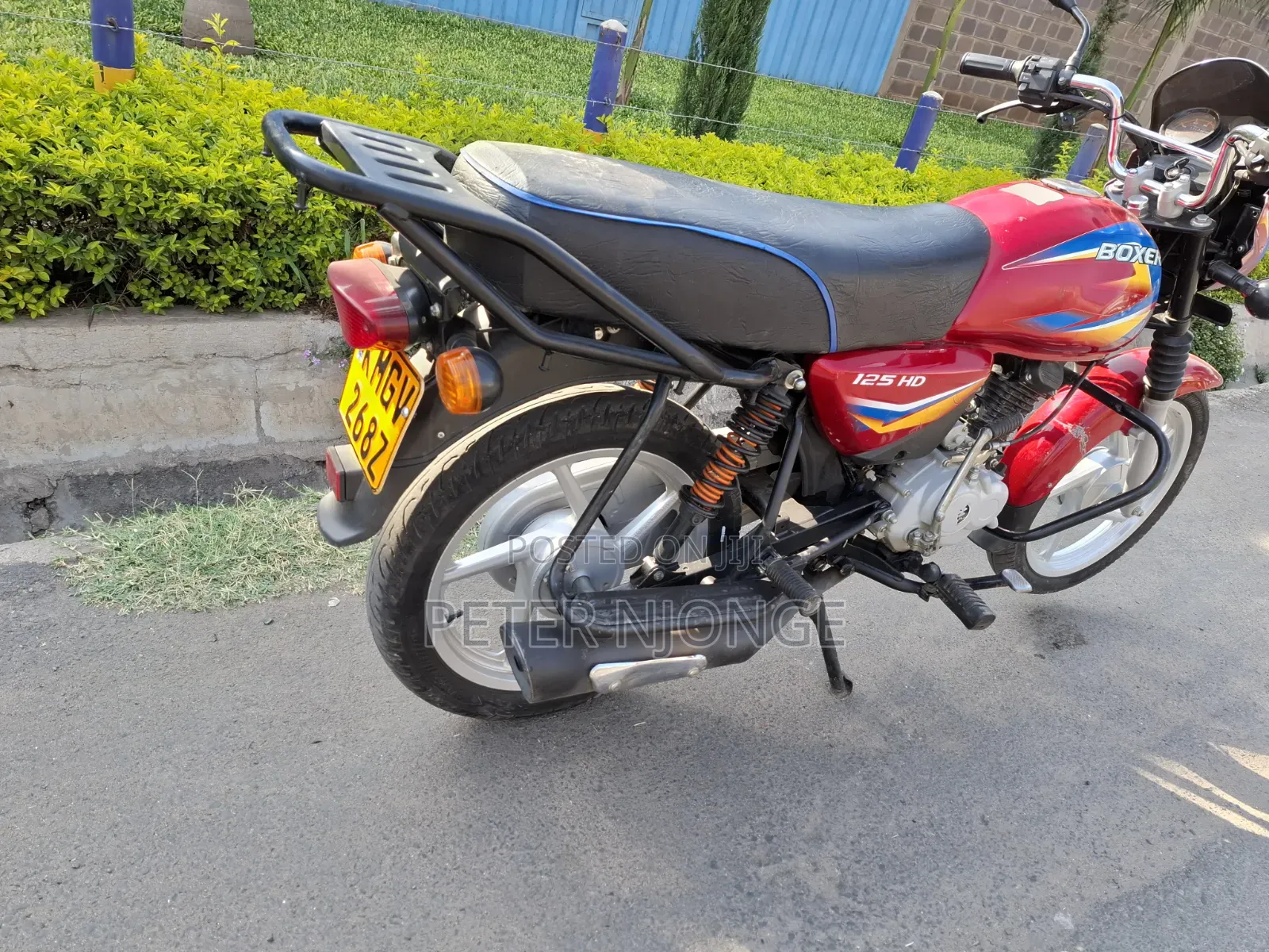 Bajaj Boxer 125 2025 Red
