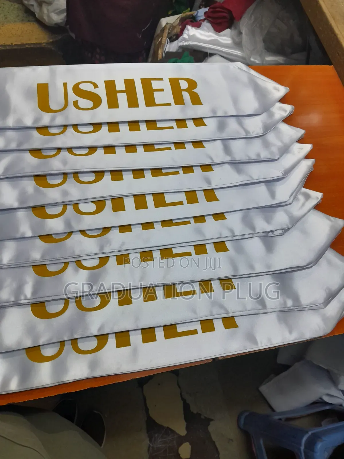 Usher/Church Sashes