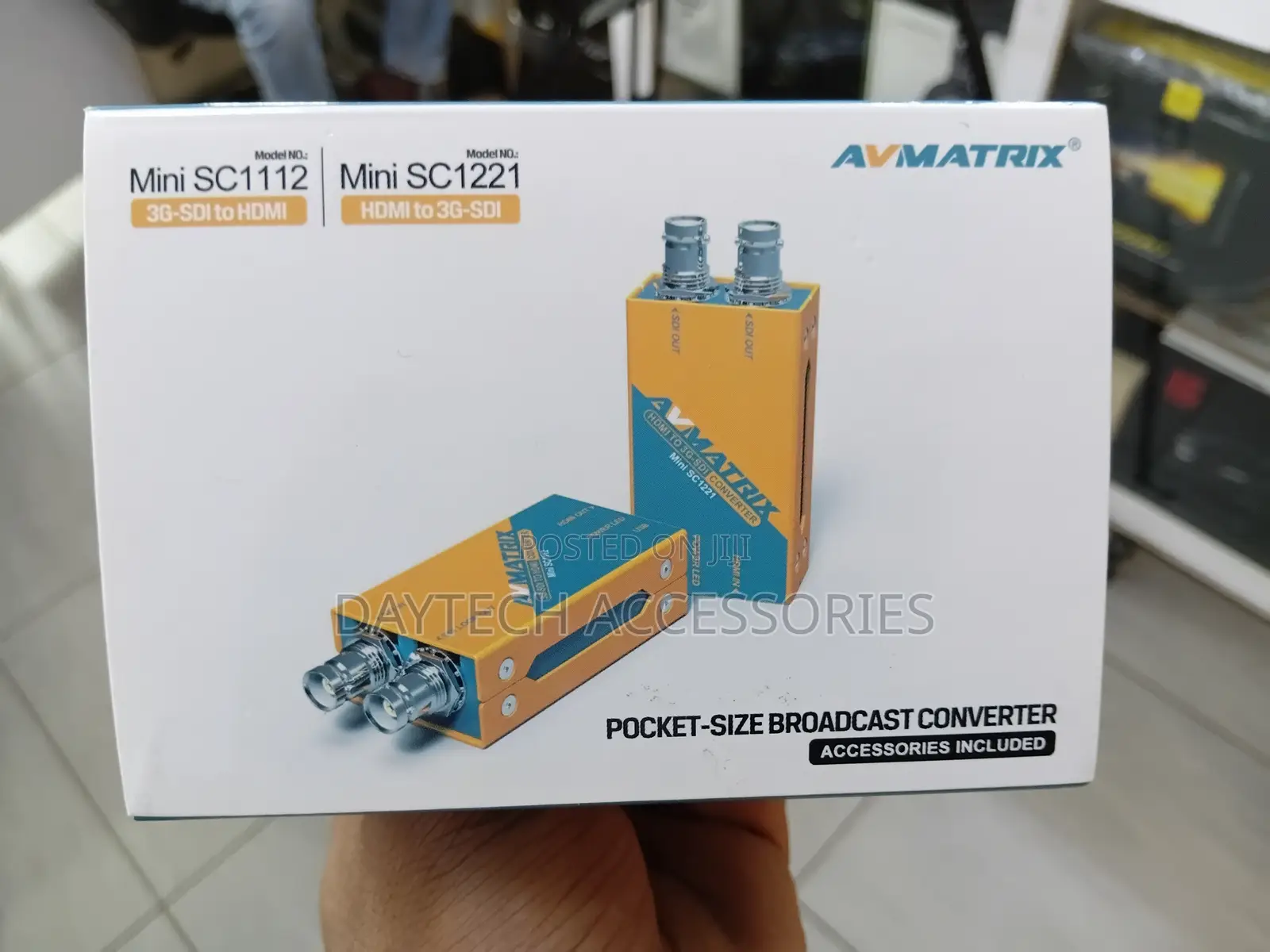 AVMATRIX Mini SC1112 3g-Sdi to HDMI Pocket-Size Broadcast Converter