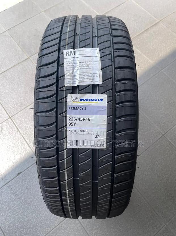 225 /45 R18 Michelin Tyres 95y Xl Primacy 3