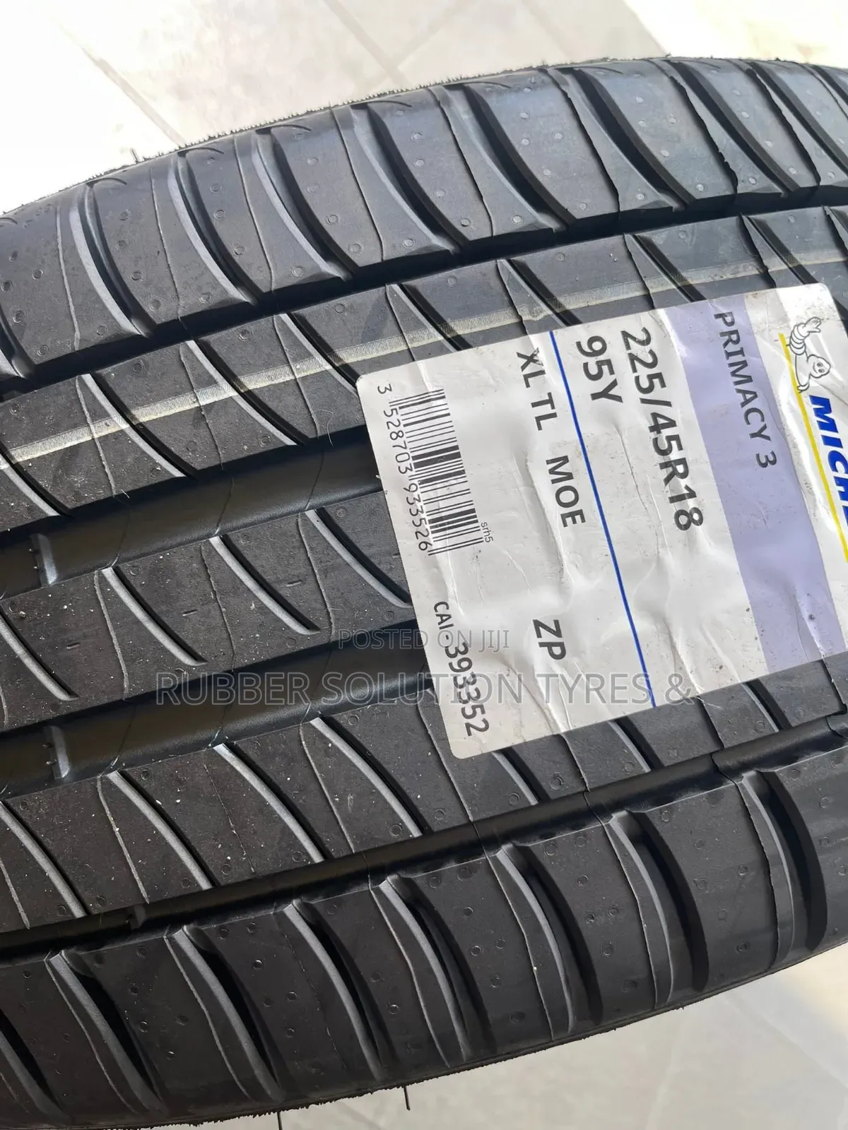 225 /45 R18 Michelin Tyres 95y Xl Primacy 3 TL MOE