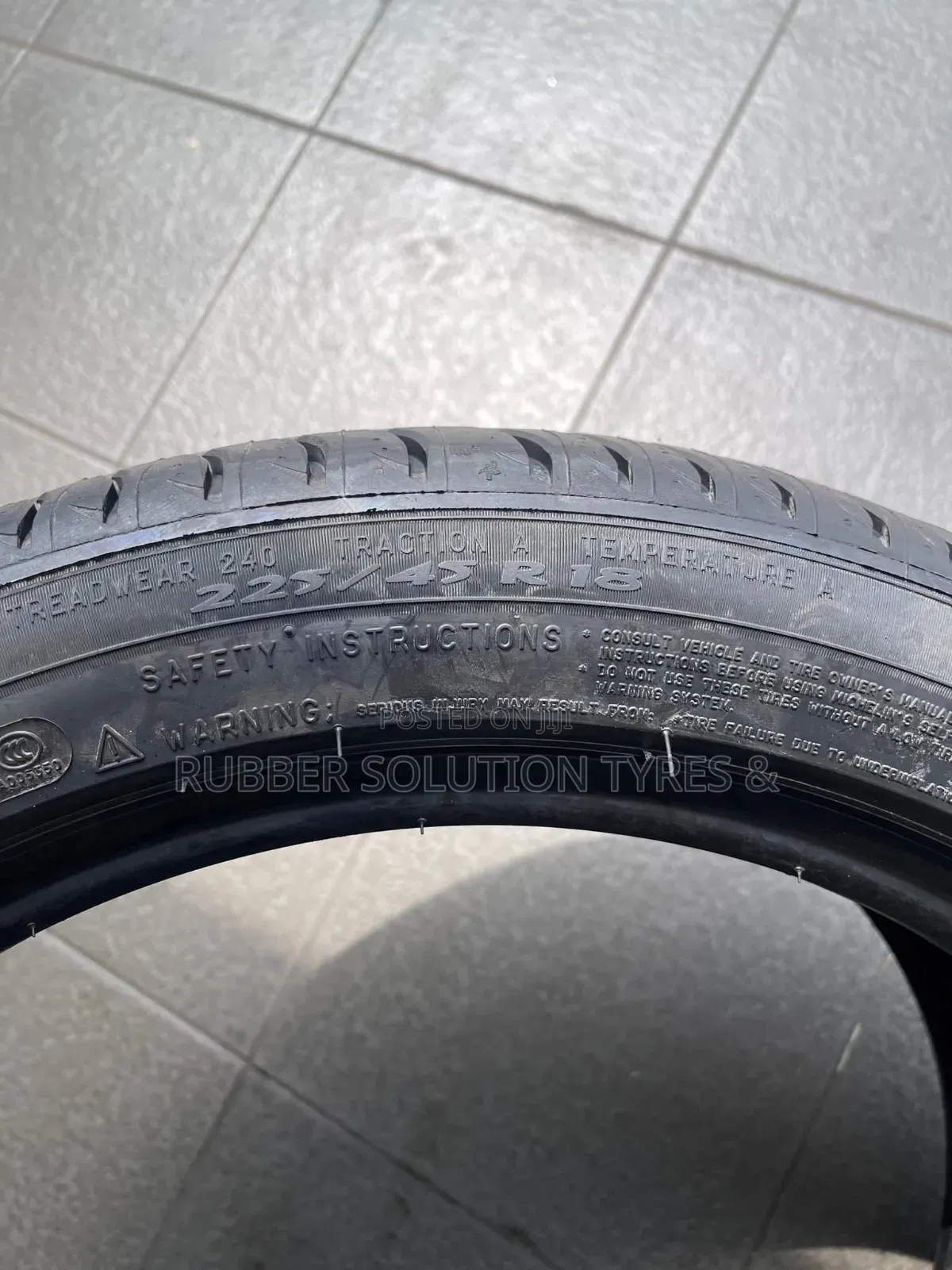 225 /45 R18 Michelin Tyres 95y Xl Primacy 3 TL MOE
