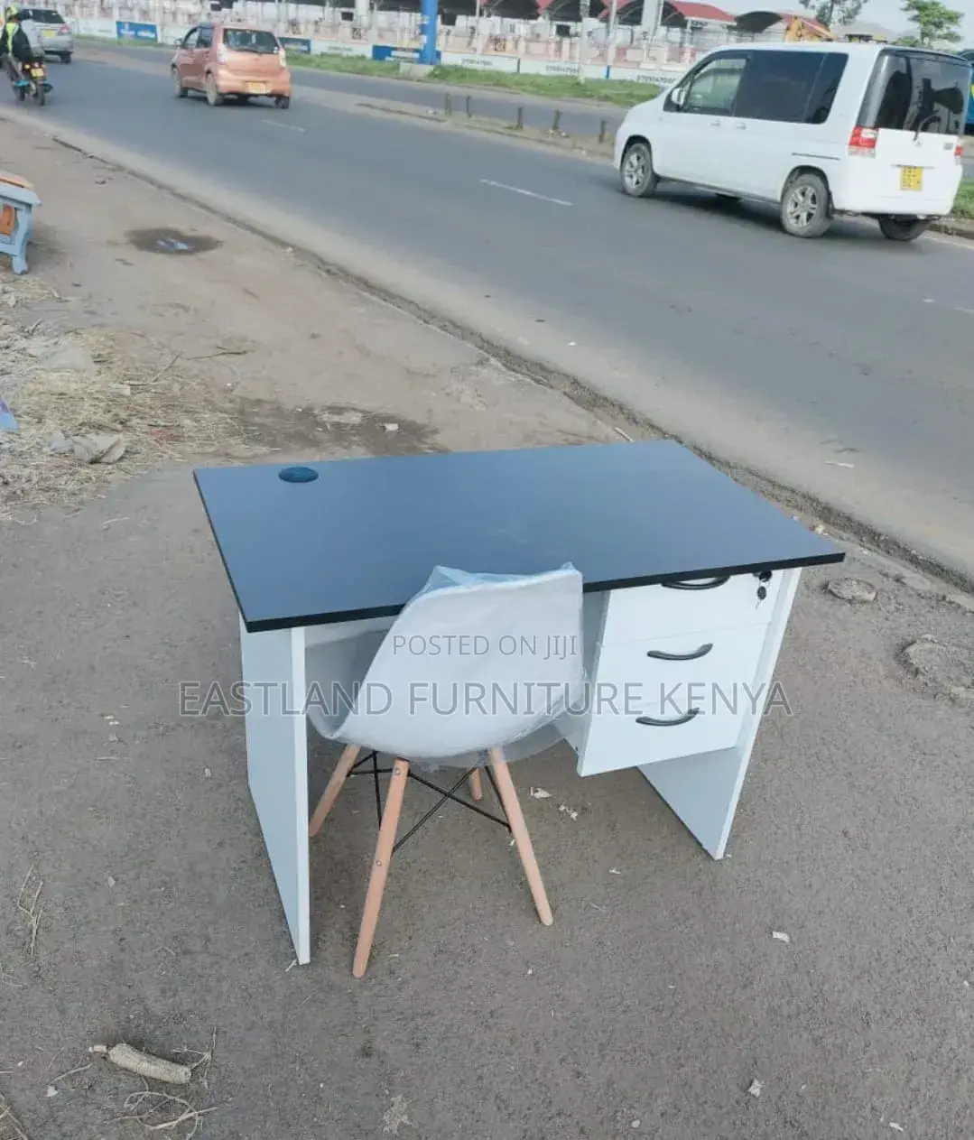 Modern Office Desk With Armchair