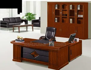 L L-Shaped Executive Wooden Office Desk