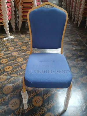 Red and Blue Church Chairs