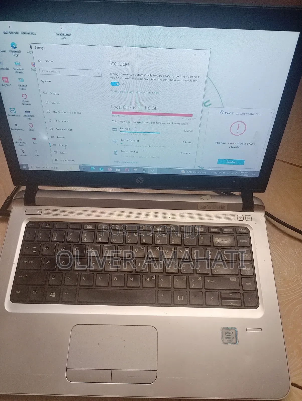 Laptop HP ProBook 440 4GB Intel Core i5 SSD 128GB