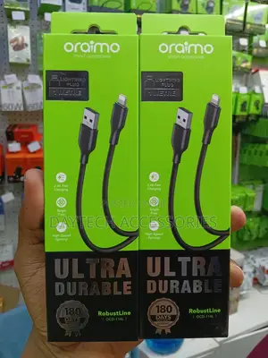 Oraimo RobustLine 1M USB to Lightning Cable #OCD-114L