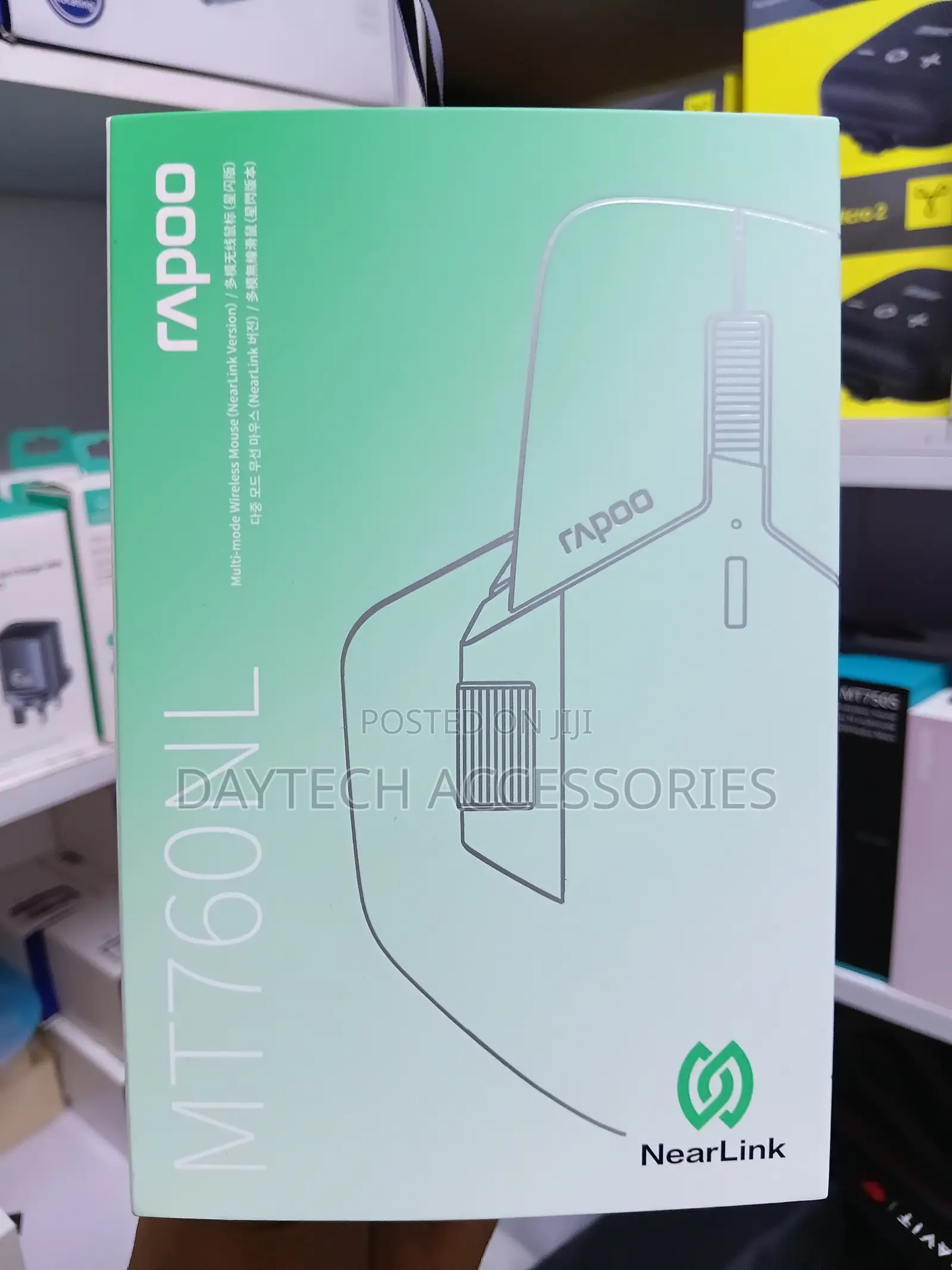 The Rapoo MT760NL Multi-Mode Wireless Mouse With NearLink Technology