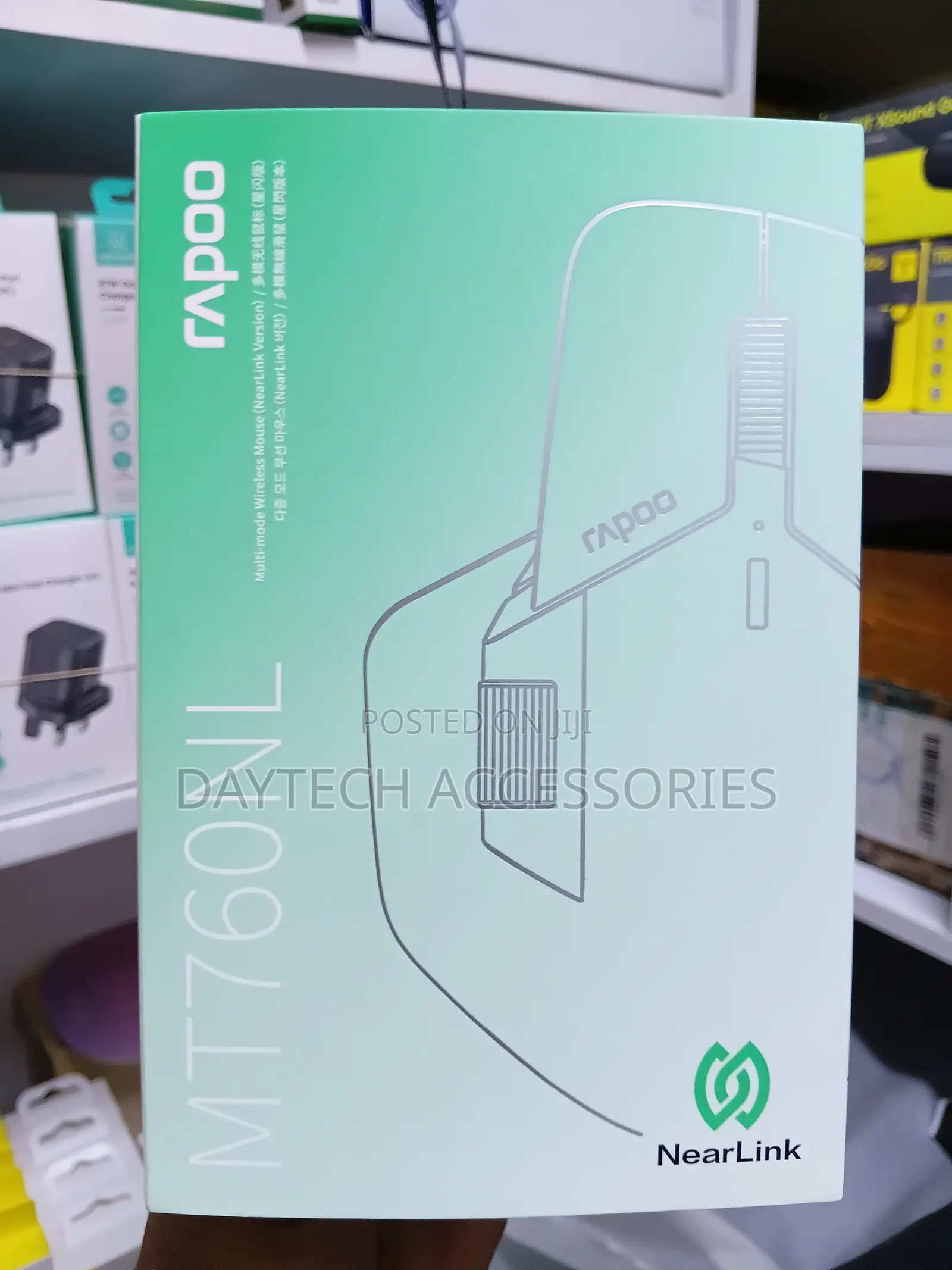 The Rapoo MT760NL Multi-Mode Wireless Mouse With NearLink Technology