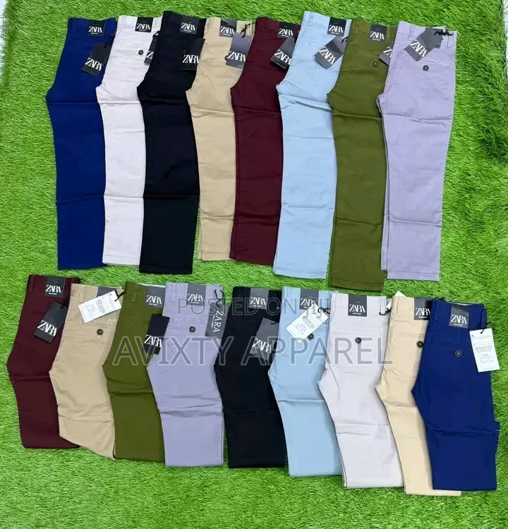 Kids Graduation Khaki Trousers