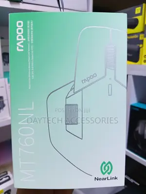 Rapoo MT760NL (NearLink Version) Multi-Mode Wireless Ergonomic Mouse.
