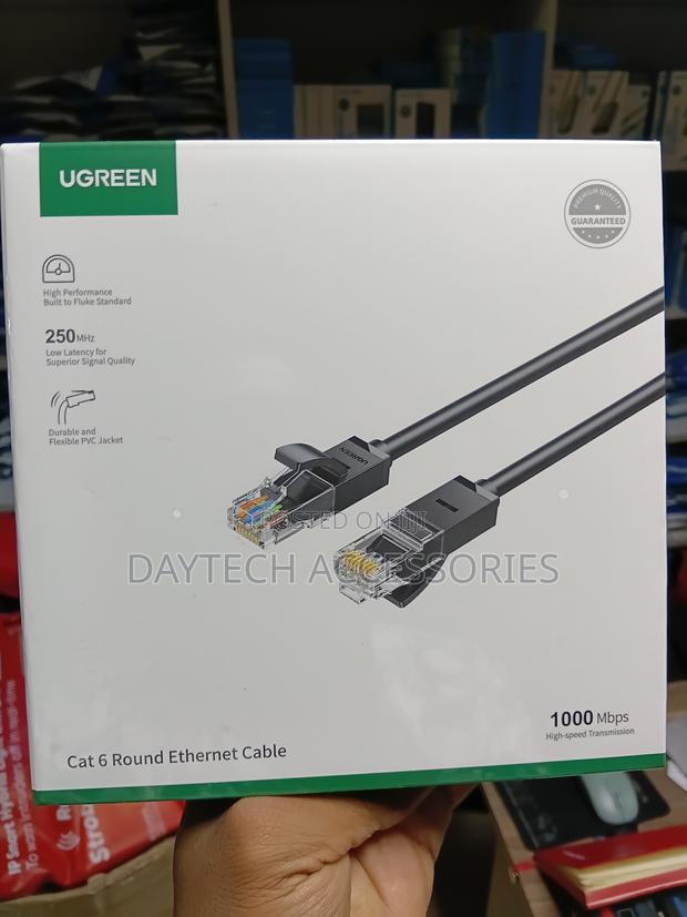 UGREEN Cat 6 Round Ethernet Cable - 2M