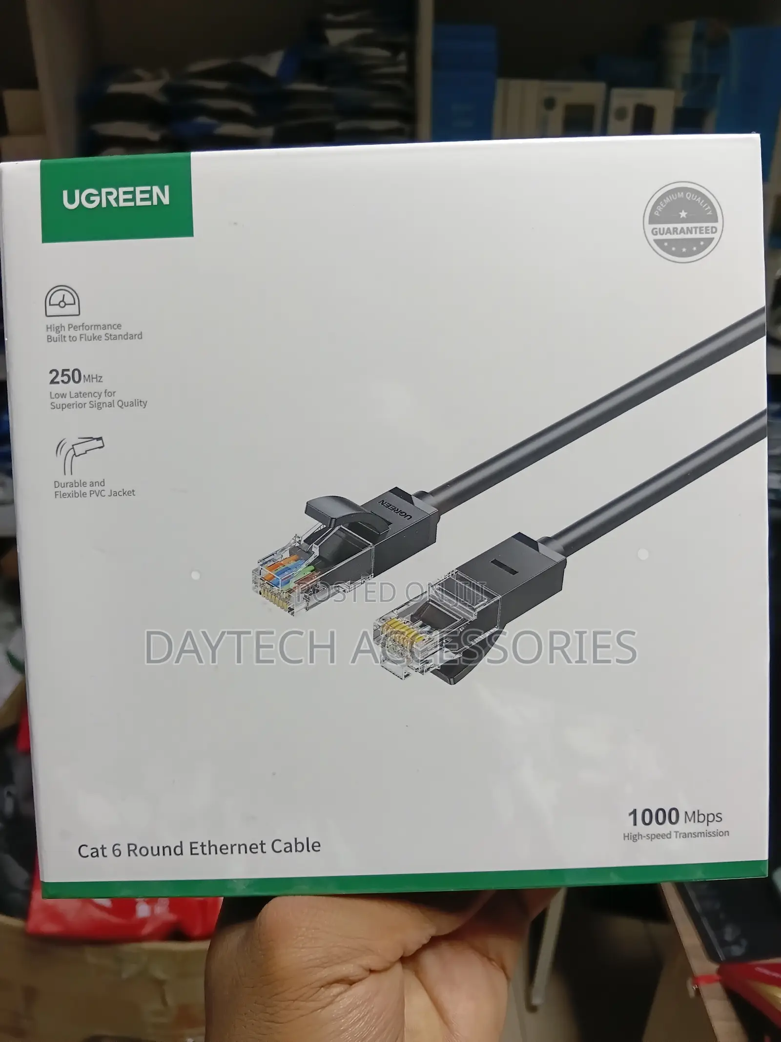 UGREEN Cat 6 Round Ethernet Cable - 2M