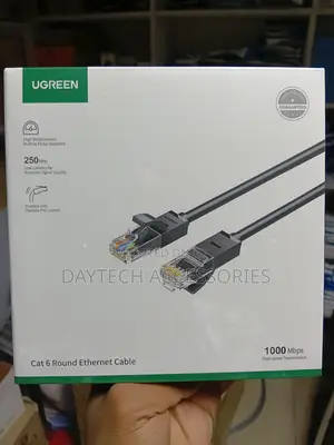 UGREEN Cat 6 Round Ethernet Cable - 2M