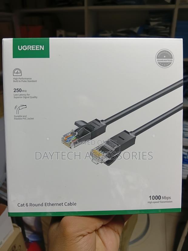 UGREEN Cat 6 Round Ethernet Cable - 2M - thumbnail 3