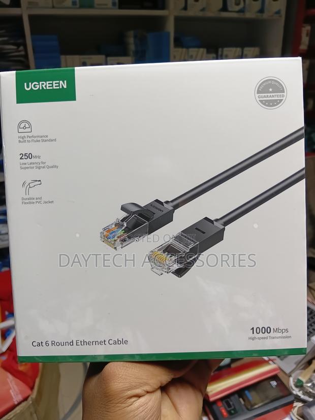 UGREEN Cat 6 Round Ethernet Cable - 2M - thumbnail 4
